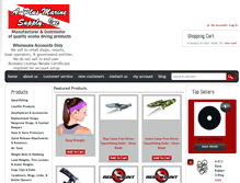 Tablet Screenshot of aplusmarine.com